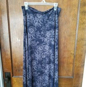 LulaRue Maxi in a beautiful plum gray color.